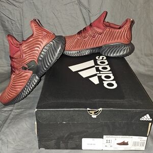 adidas Alphabounce Instinct Red Athletic Shoes